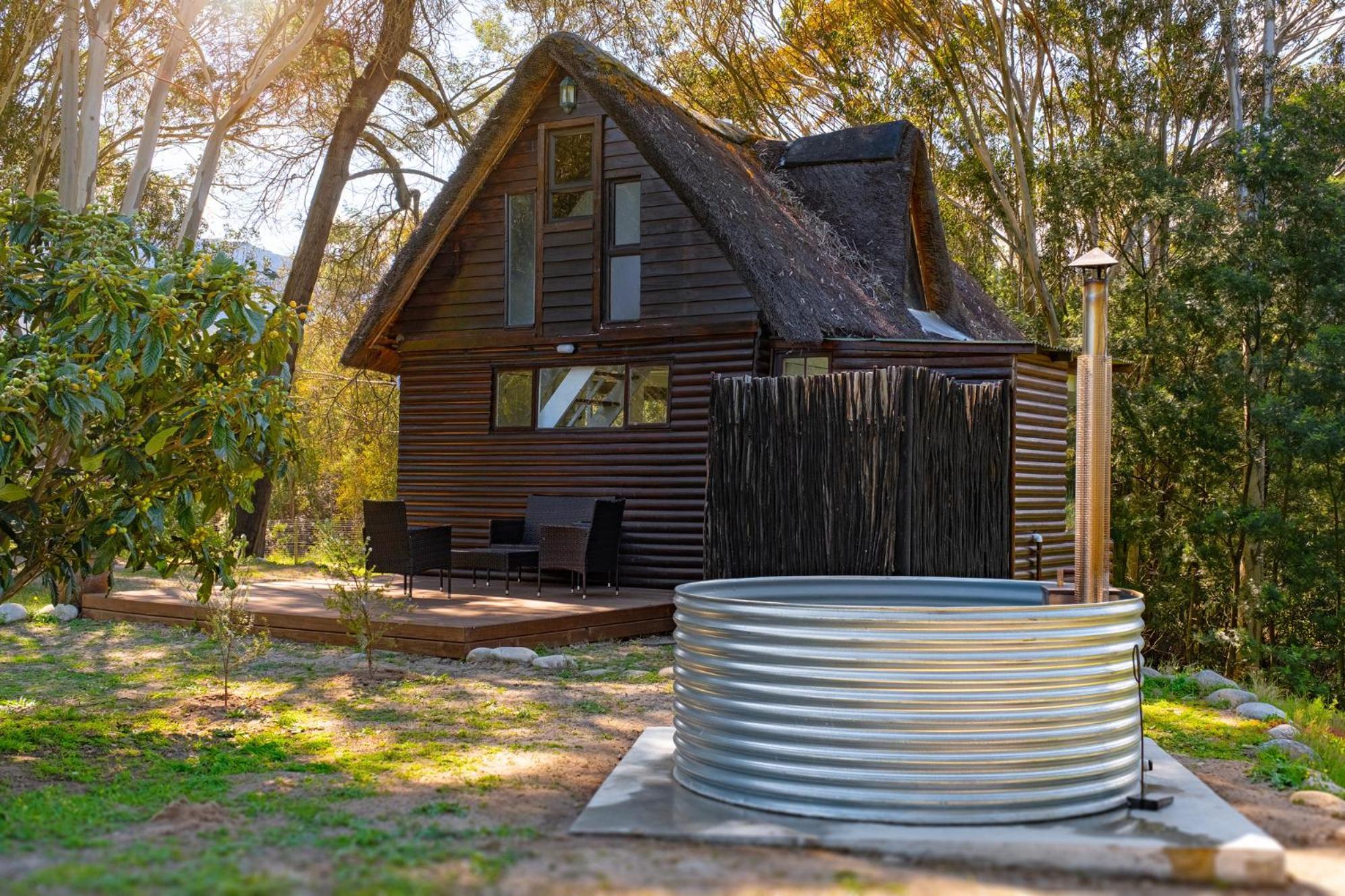 Vila La Ferme Guest Farm - Hot Tubs Franschhoek Exteriér fotografie